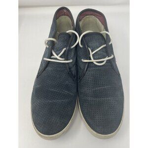 SeaVees Men's Two Eye Floater Navy Perforated Suede Chukka Sneaker Size 9 In Box